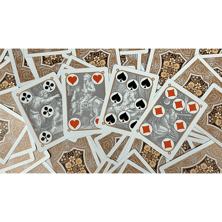 Four Continents (Copper) Playing Cards