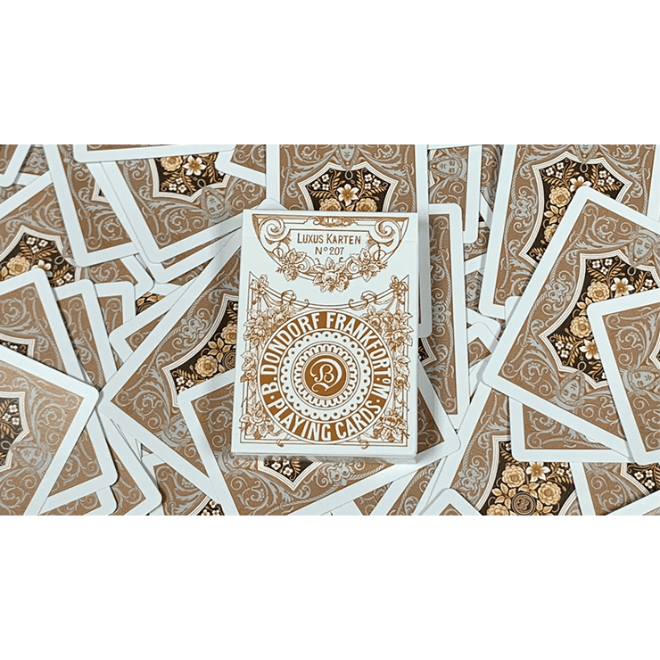 Gilded Four Continents (Copper) Playing Cards