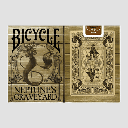 Gilded Neptunes Graveyard (Siren) Playing Cards