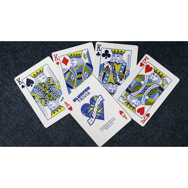 Bicycle 7-Eleven Slurpee 2020 (Blue) Playing Cards