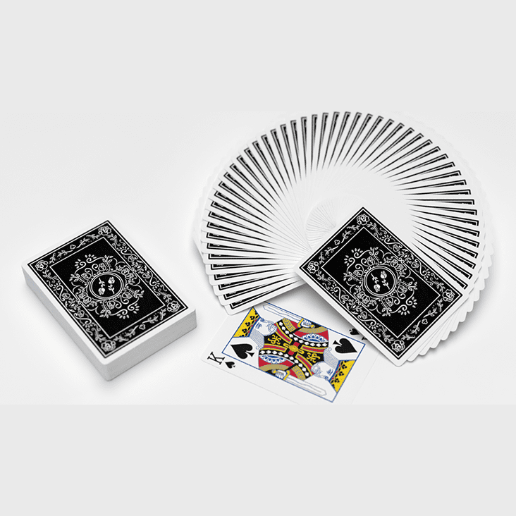 Black Roses Playing Cards (Fully Marked)