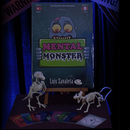 MENTAL MONSTER (Gimmick and Online Instructions) by Luis Zavaleta  - Trick