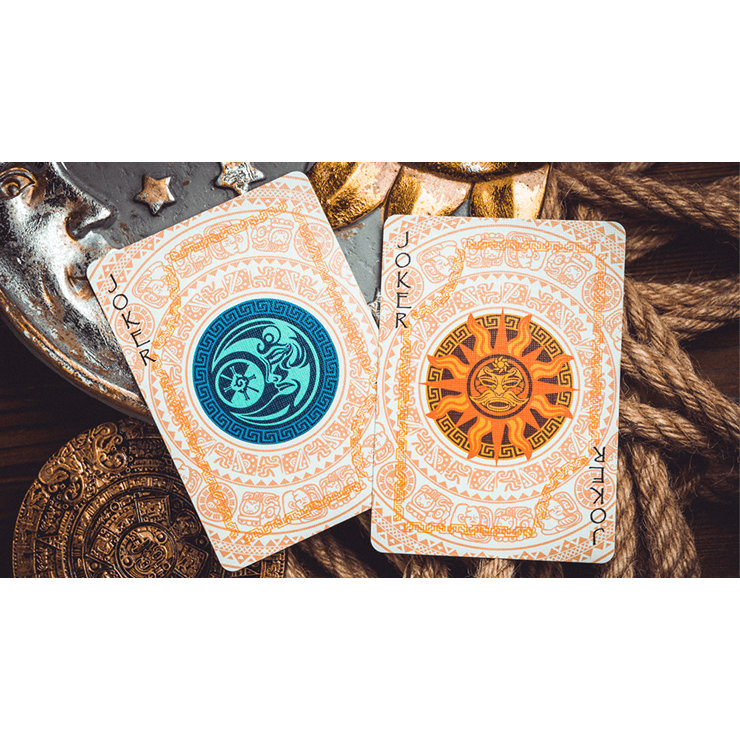 Maya Sun Playing Cards