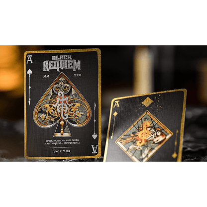 Black Requiem Playing Cards