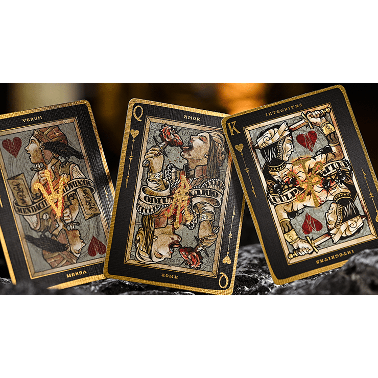 Black Requiem Playing Cards