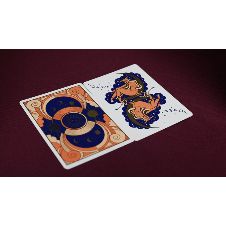 Lady Moon (V2) Playing Cards by Art of Play