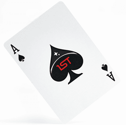 1st V4 Playing Cards (Red) by Chris Ramsay