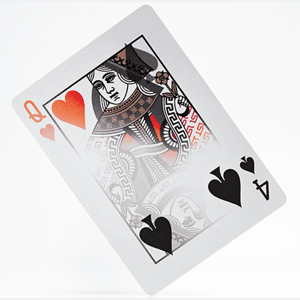 1st V4 Playing Cards (Red) by Chris Ramsay