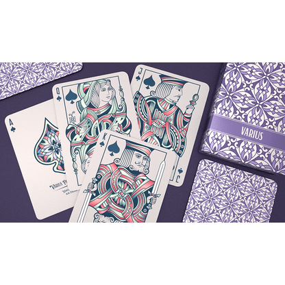 VARIUS (Limited Edition Purple ) Playing Cards