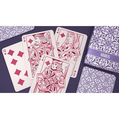 VARIUS (Limited Edition Purple ) Playing Cards