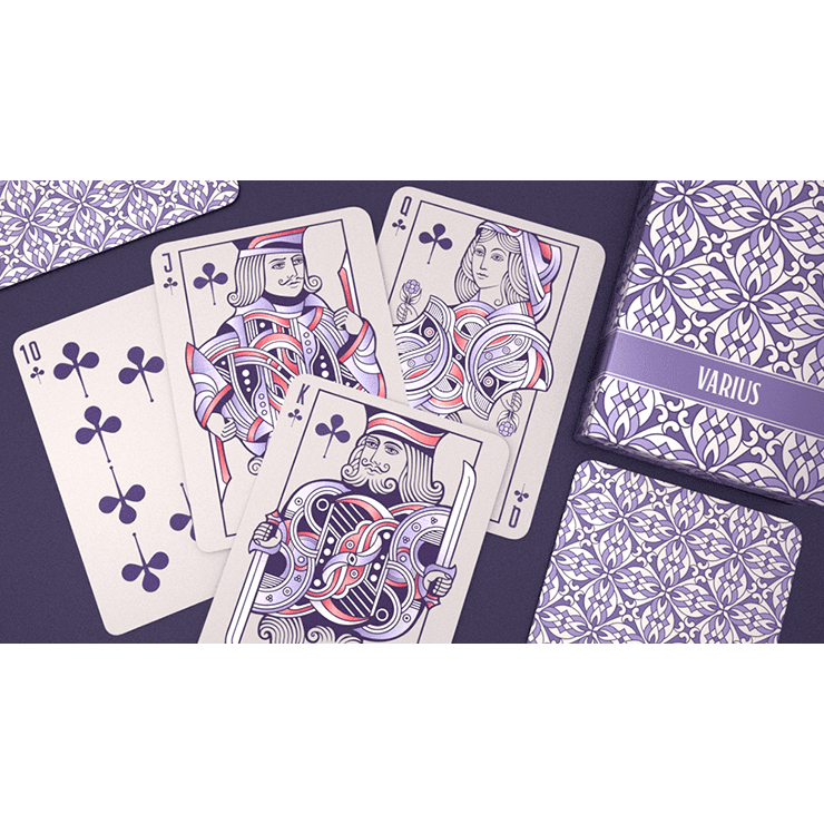 VARIUS (Limited Edition Purple ) Playing Cards