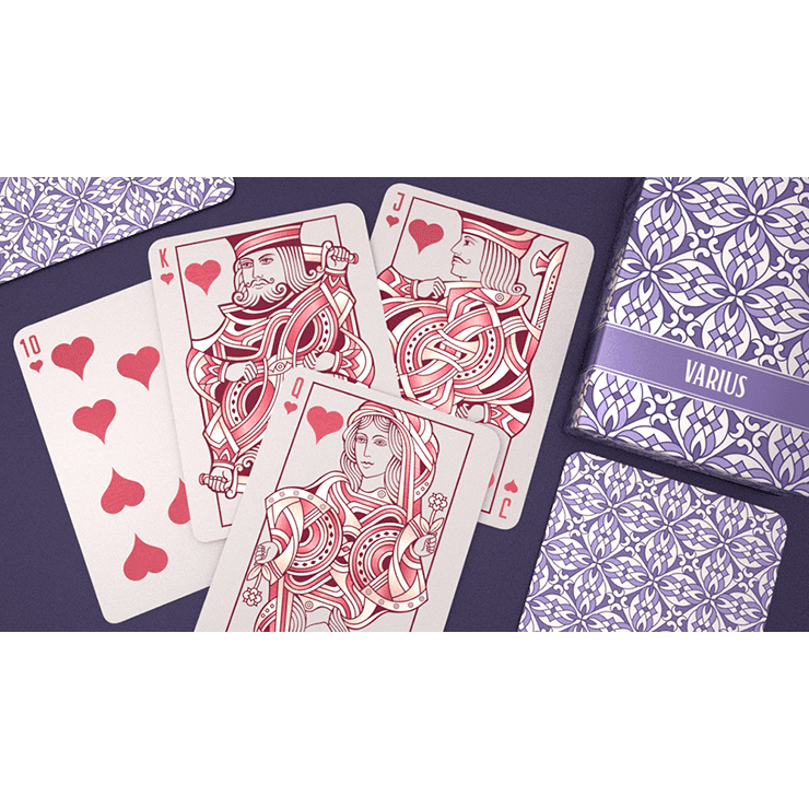 VARIUS (Limited Edition Purple ) Playing Cards