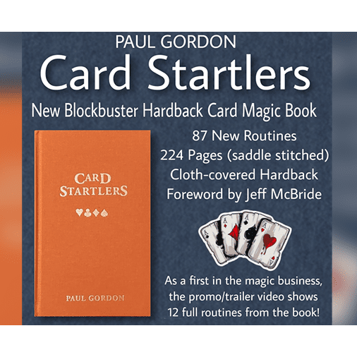 Card Startlers by Paul Gordon - Book