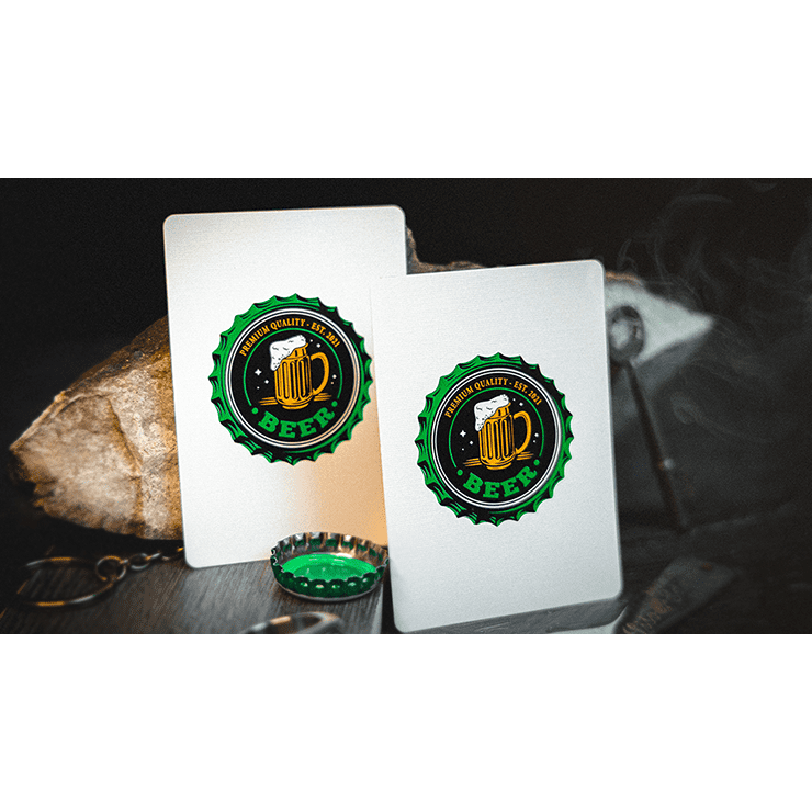 SOLOMAGIA Beer Playing Cards – 2 Limitierte Kartendecks Im Burger & Craft Beer Design, Von Fast Food Playing Card Co.