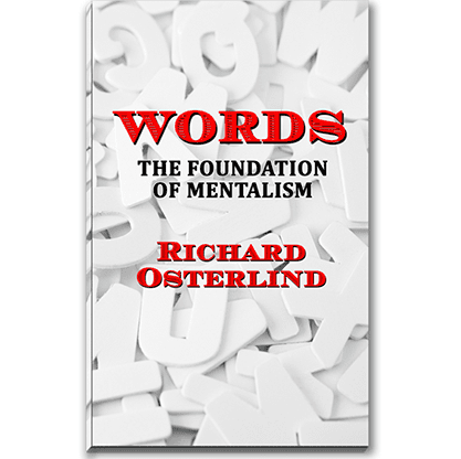 Words - The Foundation of Mentalism by Richard Osterlind - Book