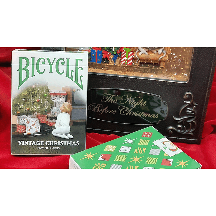 Bicycle Vintage Christmas Playing Cards  by Collectable Playing Cards
