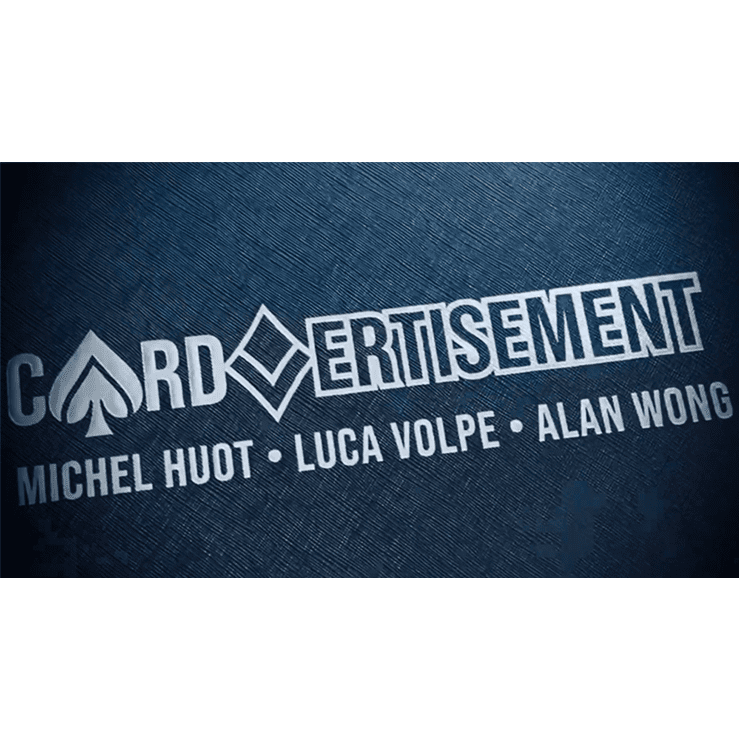 Cardvertisment (Gimmicks and Online Instructions) by Michel Huot, Luca Volpe, and Alan Wong - Trick