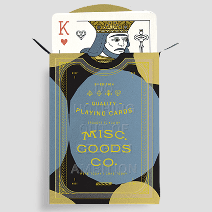 The ETC. Permanent Playing Cards by Misc. Goods