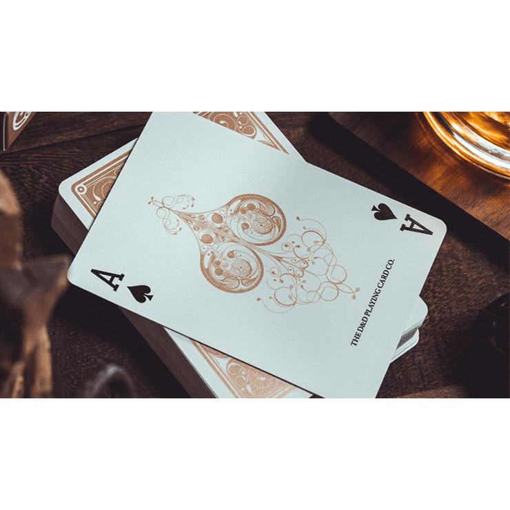 Smoke & Mirrors V8, Gold (Standard) Edition Playing Cards by Dan & Dave