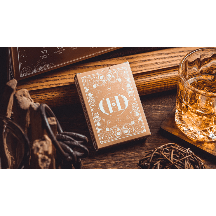 Smoke & Mirrors V8, Gold (Standard) Edition Playing Cards by Dan & Dave