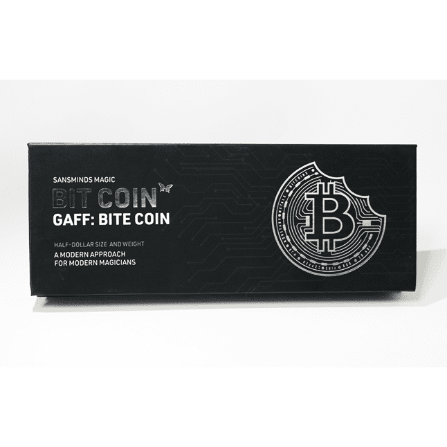 Bit Coin Gaff: Bite Coin (Silver) by SansMinds Creative Lab - Trick