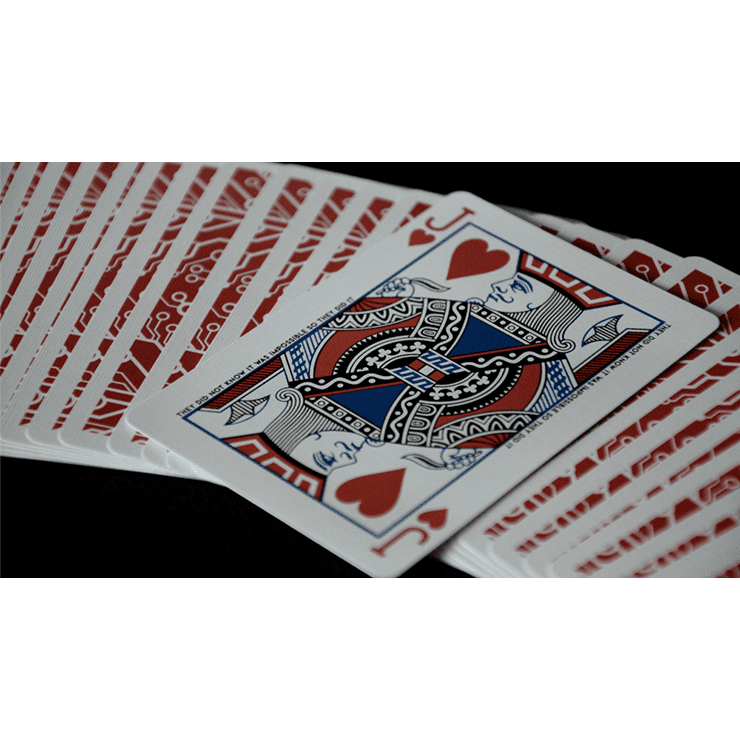 Mindset Duo 1 Red and 1 Blue Set Playing Cards (Marked) by Anthony Stan