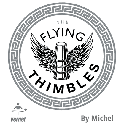 The Flying Thimbles (Gimmick and Online Instructions) by Vernet Magic - Trick
