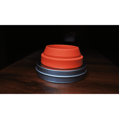 Harmonica 2 Chop Cup Red (Silicon) by Leo Smetsers - Trick