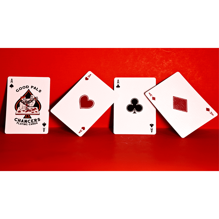 Chancers Playing Cards Red Edition Matte Tuck by Good Pals