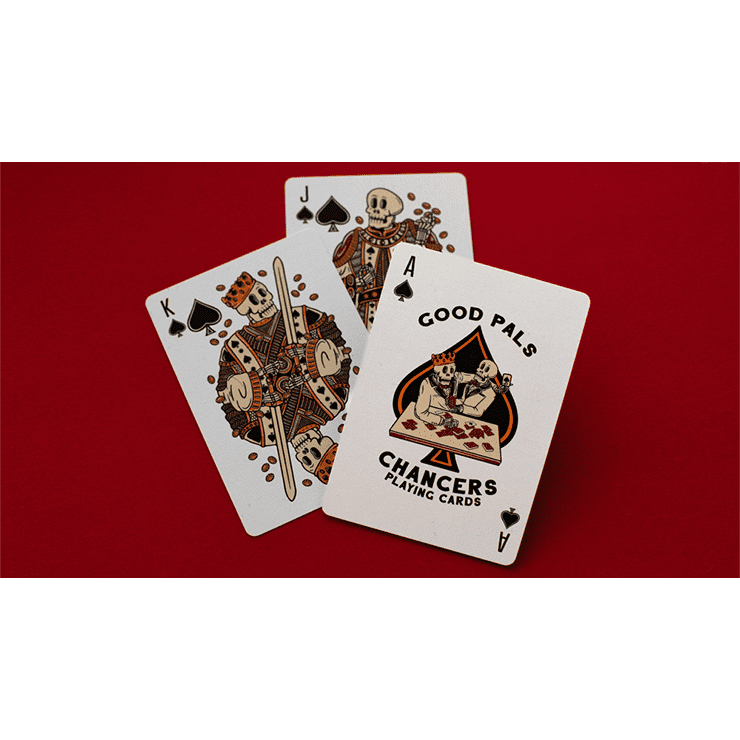 Chancers Playing Cards Red Edition Matte Tuck by Good Pals