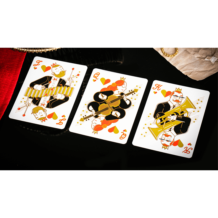 Orchestra Playing Cards by Riffle Shuffle