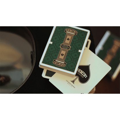 Gemini Casino Phthalo Green Playing Cards by Gemini