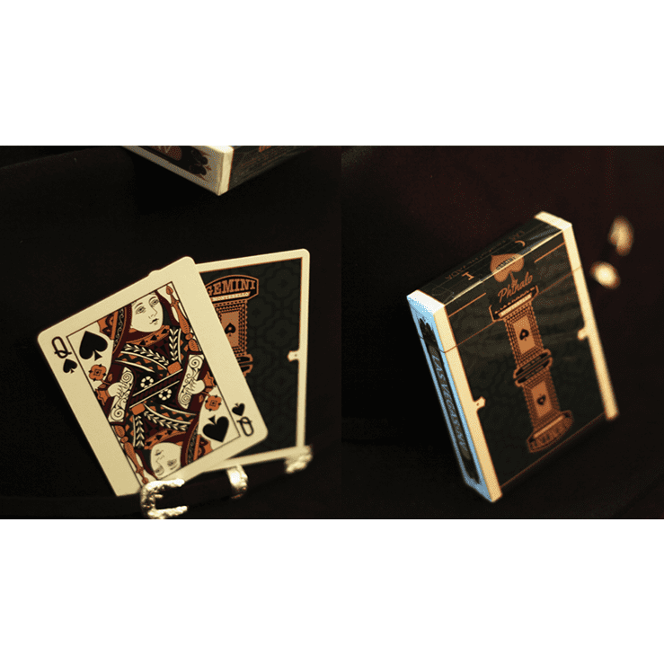 Gemini Casino Phthalo Green Playing Cards by Gemini