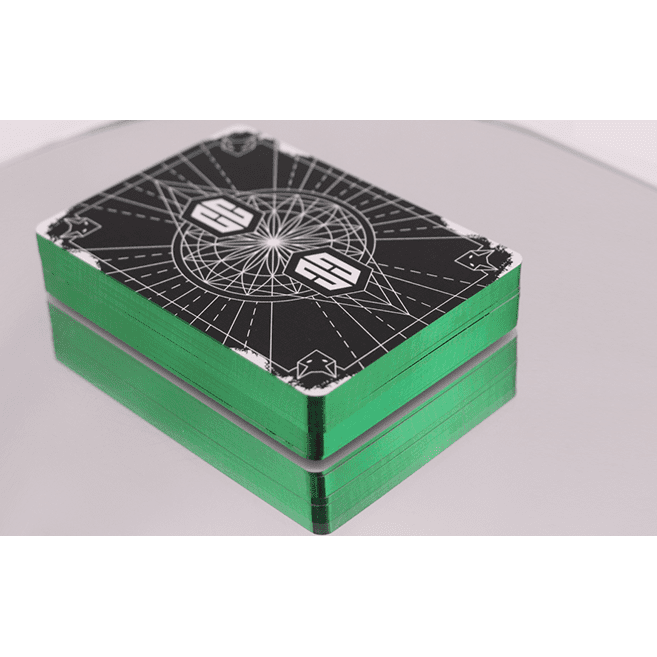 Chris Cards Gilded Green Playing Cards