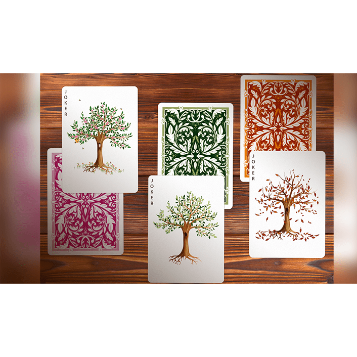 Leaves Summer Playing Cards by Dutch Card House Company