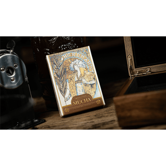 Mucha Gismonda Standard Gold Edition Playing Cards by TCC