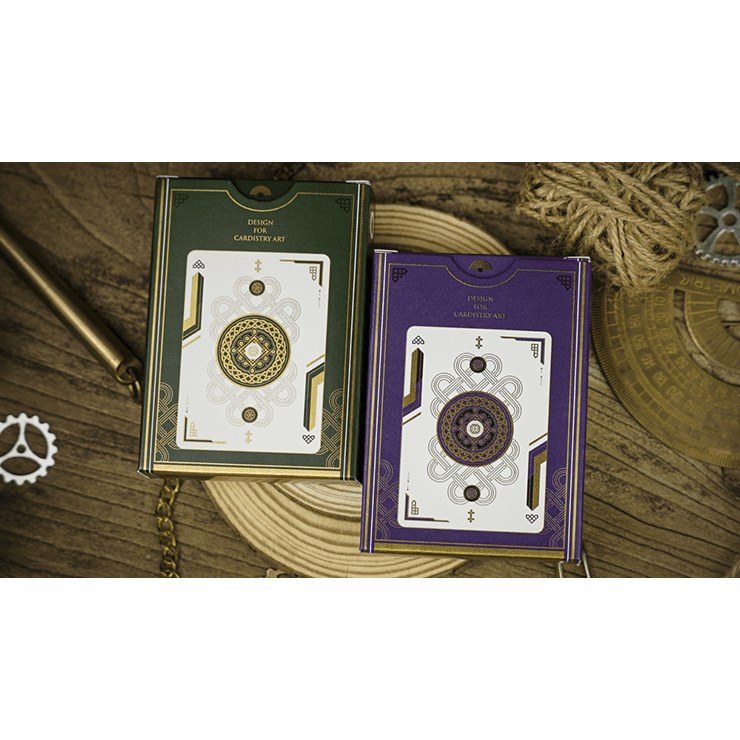 Trend (Purple) Playing Cards by TCC