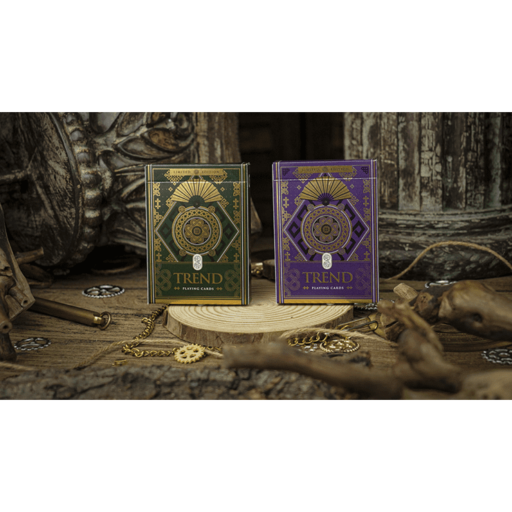 Trend (Purple) Playing Cards by TCC