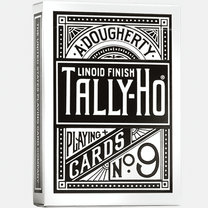 Signature Edition Tally Ho (Black) Playing Cards