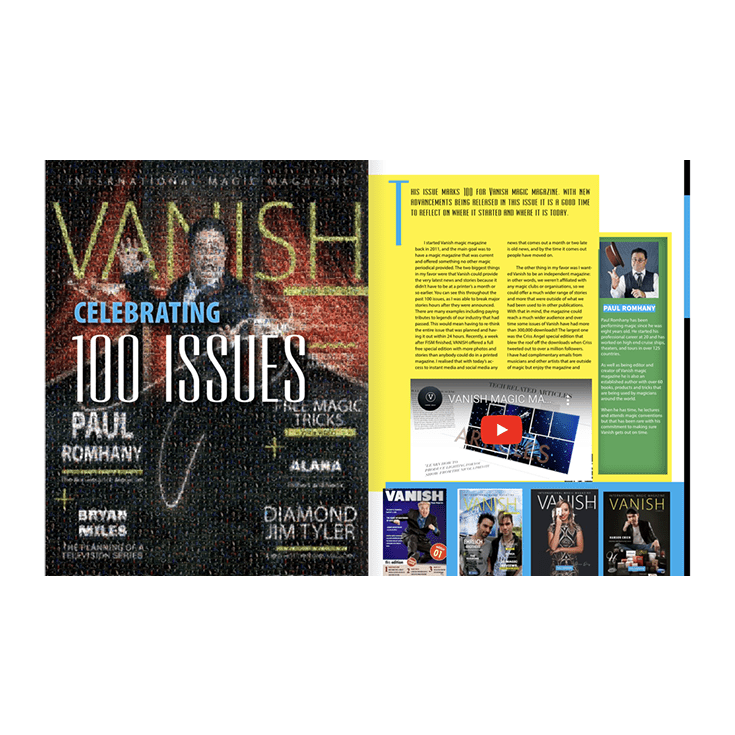 VANISH MAGIC MAGAZINE #100 ebook DOWNLOAD