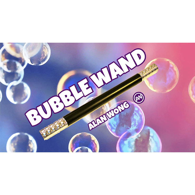 BUBBLE WAND (Gimmick and Online Instructions) by Alan Wong - Trick