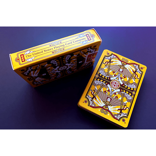 Bicycle Wukong Rebellion (Yellow) Playing Cards