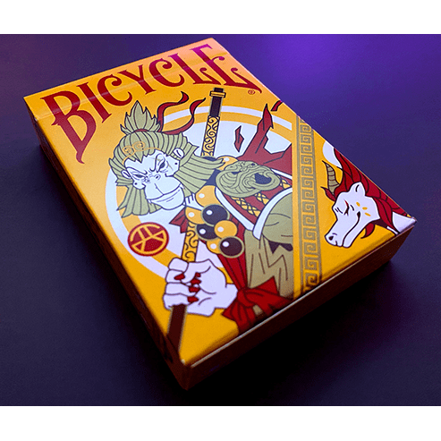 Bicycle Wukong Rebellion (Yellow) Playing Cards