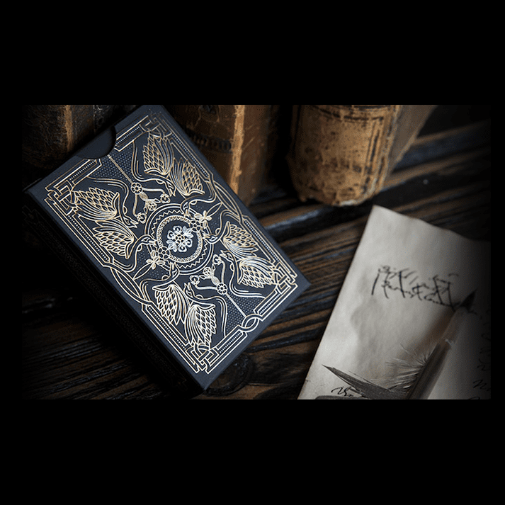 Shakespeare (Black) Playing Cards