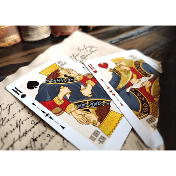 Shakespeare (Black) Playing Cards