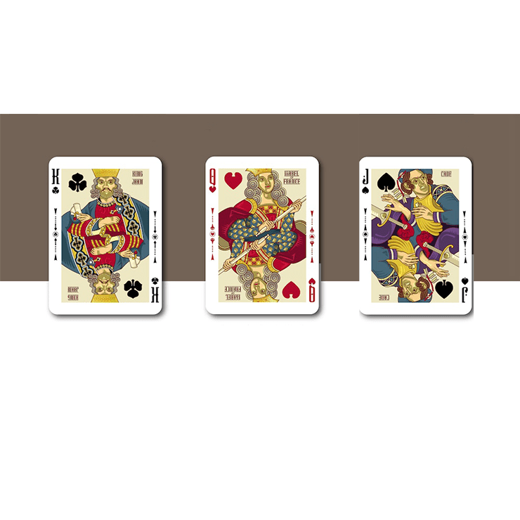 Shakespeare (Black) Playing Cards