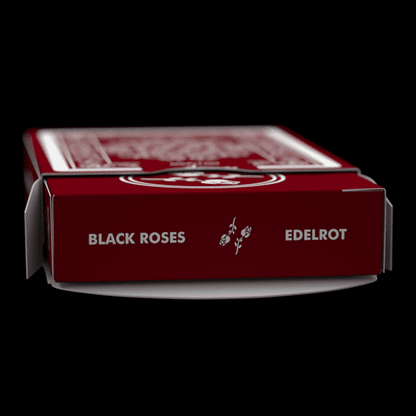 Black Roses Edelrot Mini Playing Cards (Collector's Box)