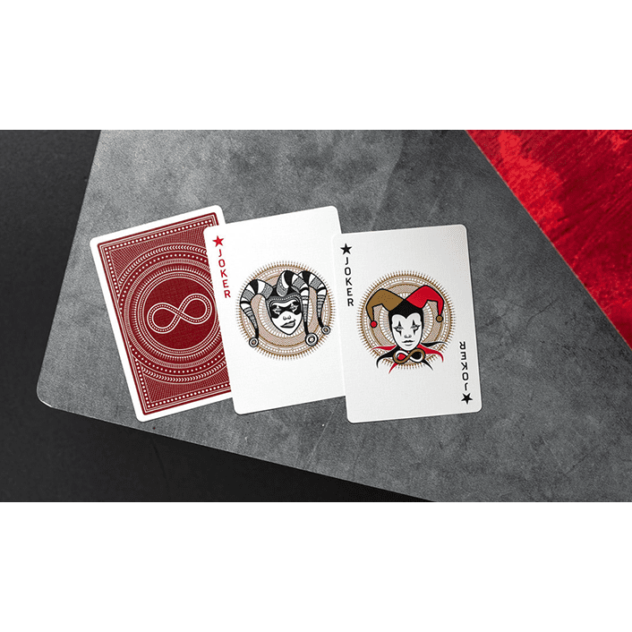 Continuum Playing Cards (Burgundy)