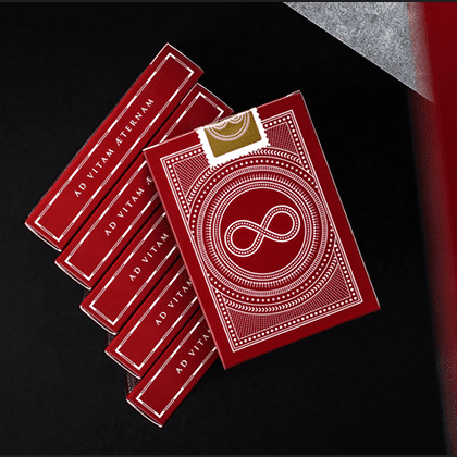 Continuum Playing Cards (Burgundy)