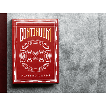 Continuum Playing Cards (Burgundy)